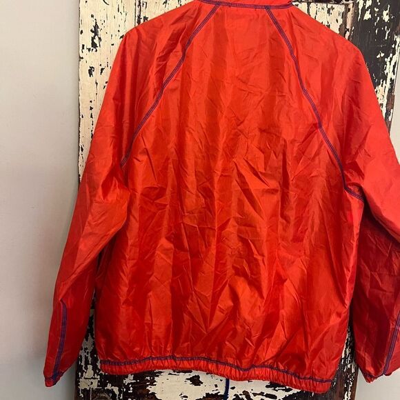 Forever 21 Men x Wilson Retro Nylon zip windbreaker Jacket. Size Medium. - Picture 2 of 7